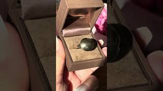 Contemporary 9ct Yellow Gold Dome Ring By Jan Logan