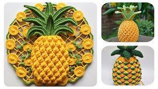 Crochet pineapple 🍍 ideas #crohet #pineapple AIBestCrochet