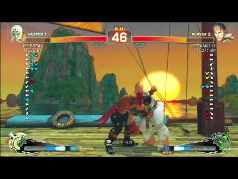 SSF4 Rank Match  IoriSSF4 (EF)  vs  gTEAM0111 (RY)