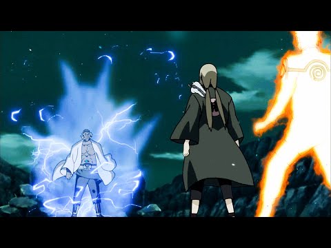 Tsunade aid to Naruto side and help him to break through Raikage and get to the battlefield