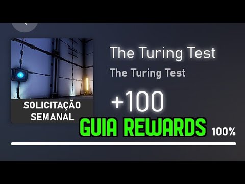 Solicitação Rewards - The Turing Test