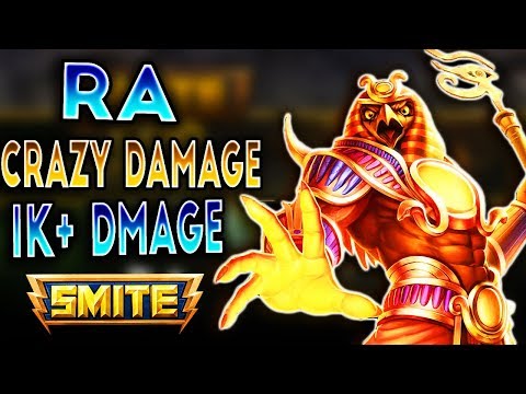 SMITE RA BUILD! DO 1,000+ DAMAGE! GET SO MANY KILLS!