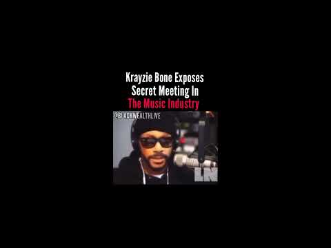 Krayze Bone: The Secret Meeting that changed Rap Music and Destroyed A Generation 1991