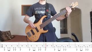 Threshold - Flags and Footprints Bass Cover With Tabs
