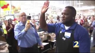 Kroger names best bagger in bag off competition