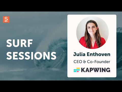 Kapwing founder Julia Enthoven on learning to trust your gut