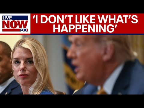 Video | President Trump defends Attorney General Pam Bondi amid DOJ-Epstein files criticisms