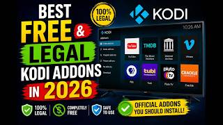 Best Kodi Addons 2026 | FREE & Safe Official Addons