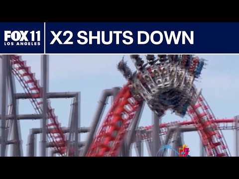 Six Flags Magic Mountain permanently closes X2 roller coaster