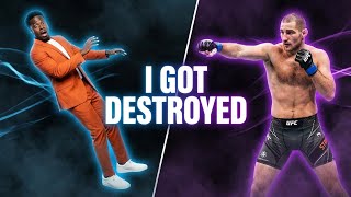 I Sparred Pro MMA Fighter Sean Strickland