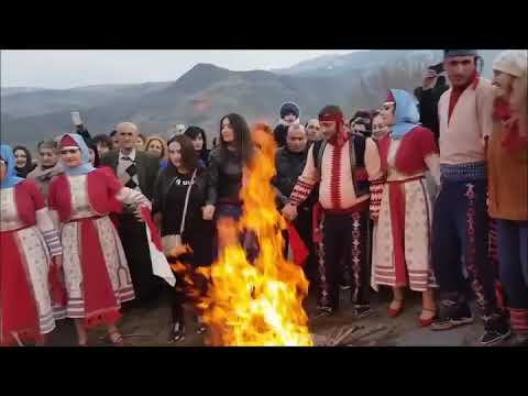Traditional Armenian Dance | Trndez (Zoroastrian, Urartian, Paganism)