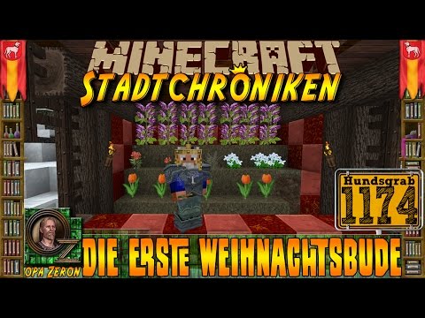 Minecraft #1174 -Stadtchroniken- Die erste Weihnachtsbude [HD+Deutsch]