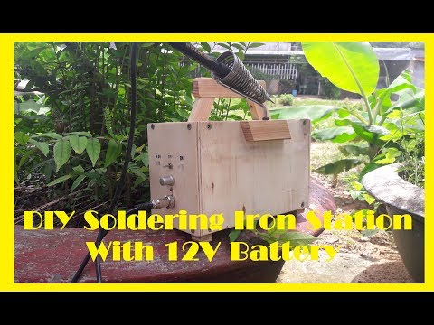 DIY Soldering Iron Station | Hakko 907 Portable Soldering Iron Station Video