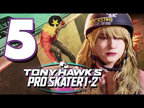 Let's Play TONY HAWK Pro Skater 1 & 2 Part 5 Amber Chicago Skate Park