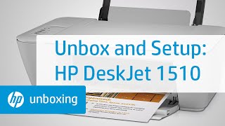 Unboxing and Setting Up the HP Deskjet 1510 All-in-One Printer