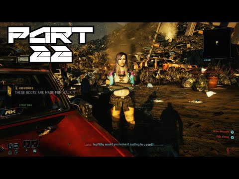 CYBERPUNK 2077 WALKTHROUGH GAMEPLAY PART 22 - THESE BOOTS ARE MADE FOR WALKIN'