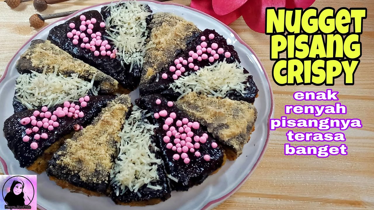 Resep membuat nugget pisang yang enak // nugget pisang crispy kekinian simple