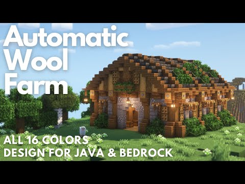 Nuvola MC - Automatic Wool Farm | Minecraft Tutorial | Java & Bedrock [1.20.1]