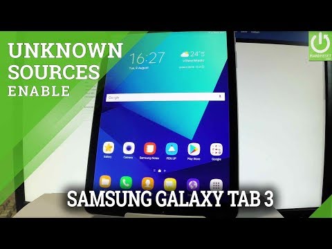 How to Allow Unknown Sources in SAMSUNG Galaxy Tab S3 |HardReset.info