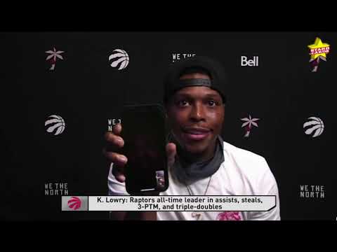 Drake offers to serve as Kyle Lowry's translator over FaceTime during post-game interview