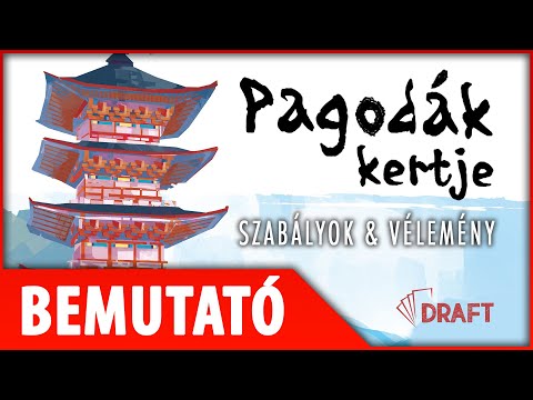 Pagodák kertje társasjáték bemutató - :: DRAFT :: Társasjáték vlog