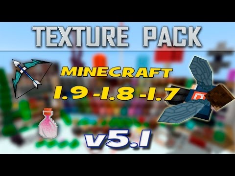 Смотреть онлайн видео TEXTURE PACK v5.1  No Lag 