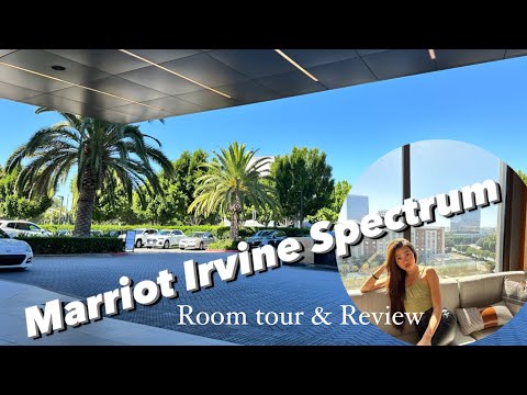Marriott Irvine Spectrum in Orange County, California #roomtour & #review #california  #travel