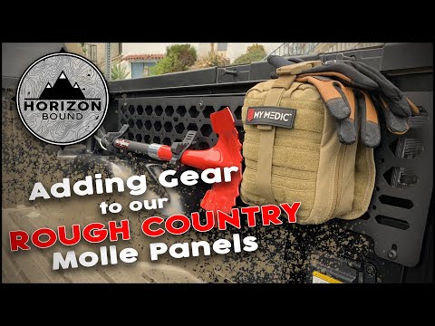 Adding some GEAR to my ROUGH COUNTRY molle panels