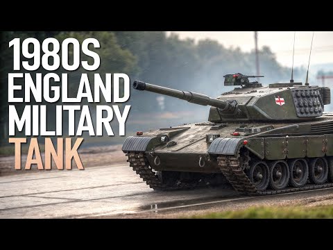 “Unstoppable Steel Beast: The 1980 England Military Tank That Changed Battlefield Power!”