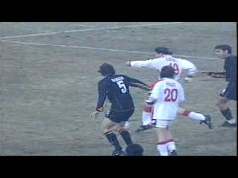 Serie A 2001-2002, day 06 Venezia - Piacenza 2-3 (Maniero, Gautieri, Magallanes, 2 Poggi)