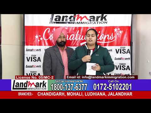 Ms. Jasleen Kaur Got Canada Study Visa January Intake 2020