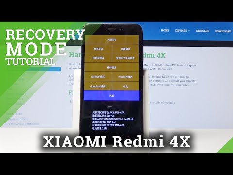 How to Enter Recovery Mode in Xiaomi Redmi 4X - Troubleshooting Mode