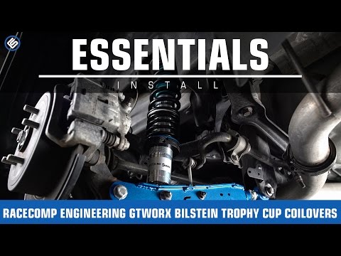 Racecomp GTWorx Bilstein Trophy Cup Coilovers - 2015+ Subaru WRX/STI Install