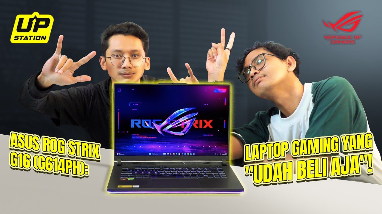  LAPTOP INI GG BANGET! | REVIEW ASUS ROG STRIX G16