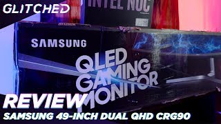 Video thumbnail for Samsung's Crazy 49-inch Dual QHD CRG90 Gaming Monitor Review by GLITCHED