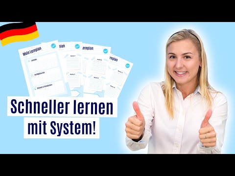 Schneller Deutsch lernen: Lernplan erstellen | B1/B2/C1