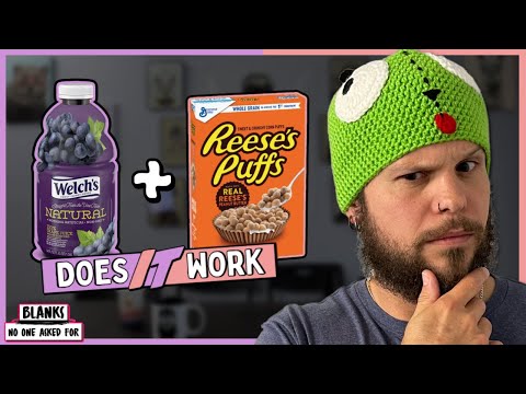 Trying Liquids Other Than Milk In Cereal | TASTE TEST