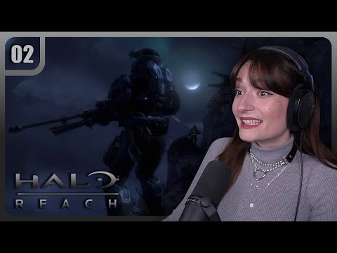 Nightfall is SUCH A VIBE 💙 | Halo: Reach - Ep.2 | First Playthrough