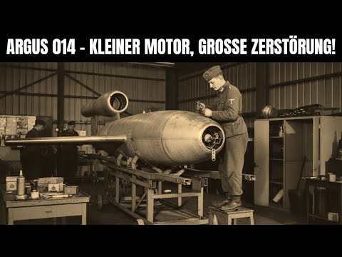 Argus As 014 – Germany’s most unusual jet engine