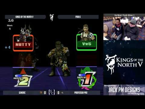 Generic (Ganon) vs VwS | Professor Pro (Snake) - Kings of the North V PM Pools Wave 1