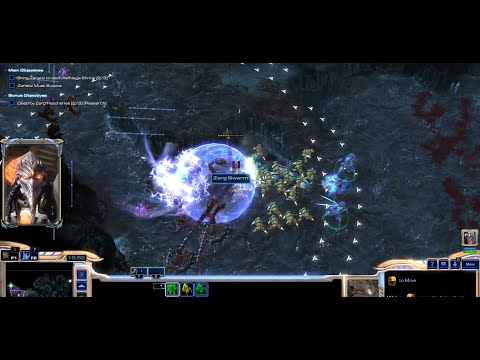 Starcraft 2: Wings of Liberty - Campaign - Normal Walkthrough - Mission 11: Whispers of Doom