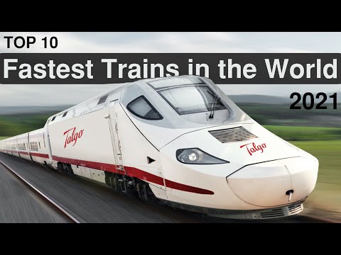Top 10 Fastest High Speed Trains in the World 2021