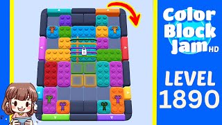 Soluzione del Livello 1890 di Color Block Jam