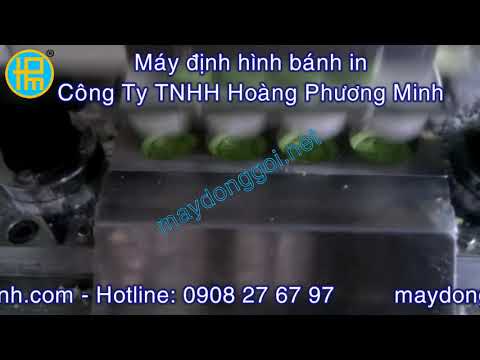 Máy định hình bánh in