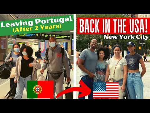 Nova York x Portugal - Retornando aos EUA após 2 anos em Portugal | Choque Cultural