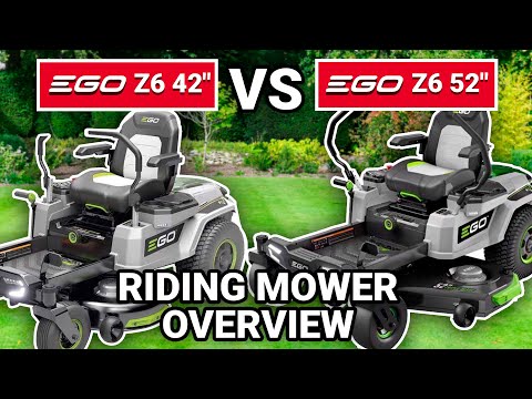 EGO Z6 42" vs. 52" Riding Mower Overview - Ace Hardware