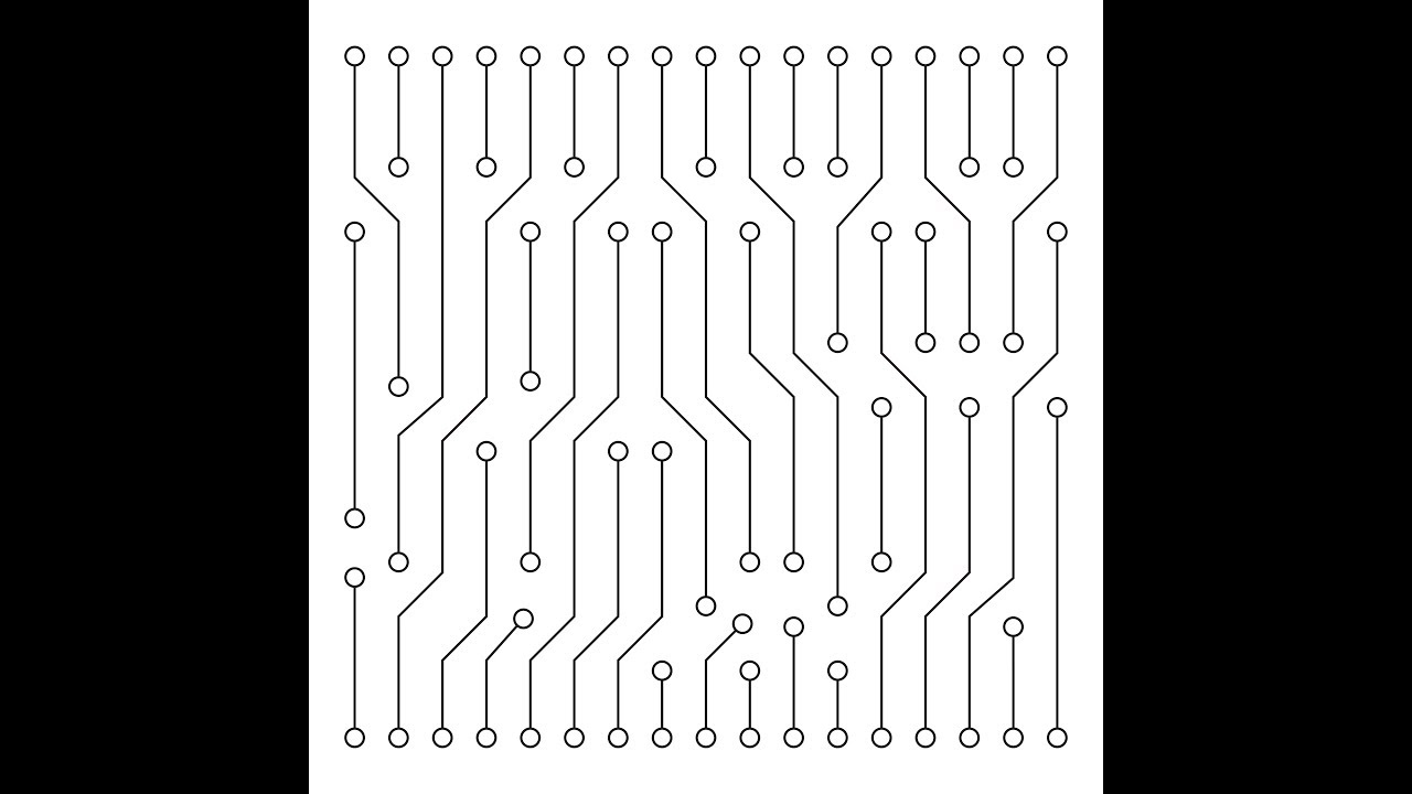 Printed circuit board - Adobe Illustrator cs6 tutorial. How to create vector High tech background