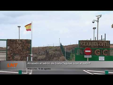 Atrapado el ladrón de Costa Teguise, ¿con el botín?
