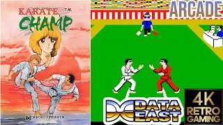 Karate Champ Arcade (Data East 1984) 4k 60fps Lonplay