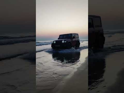 #mahindra #thar #beach #shorts #youtubeshorts #latest #youtube #youtube